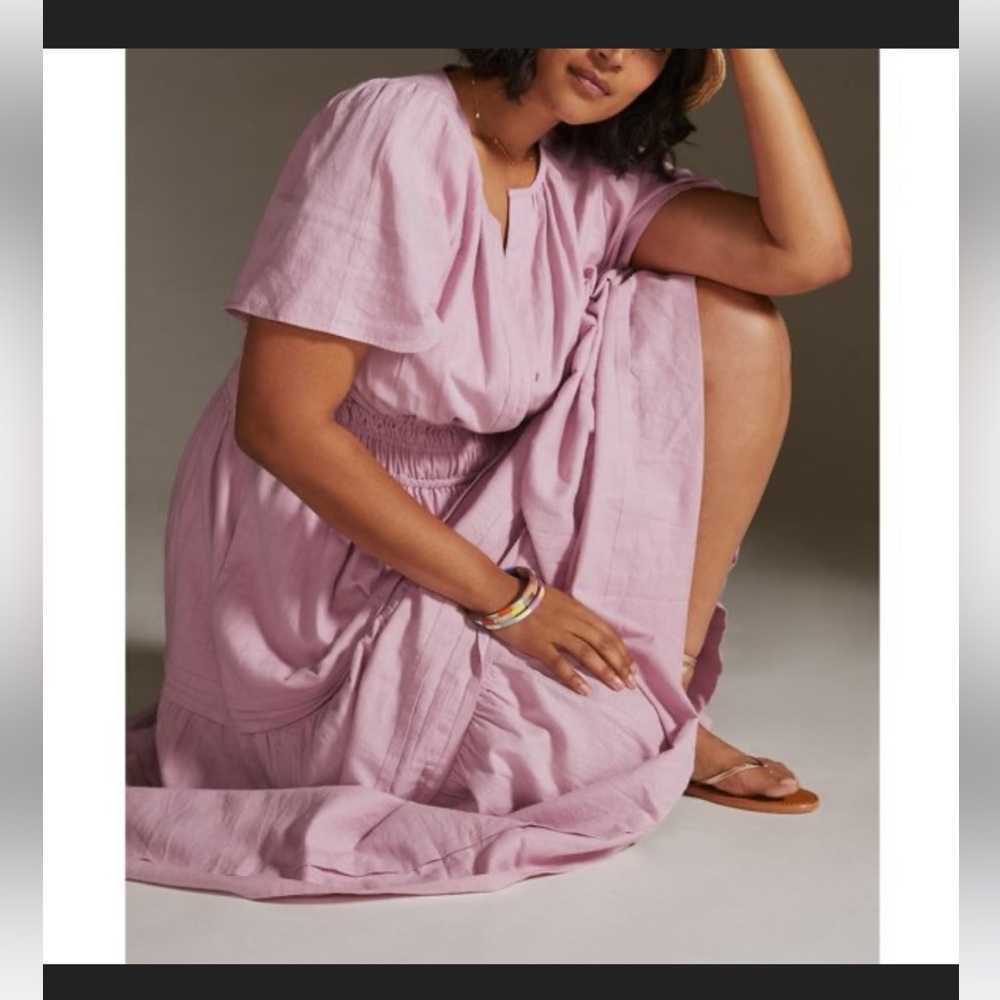 Anthropologie Somerset Maxi Dress: The Linen Edition - Picture 4 of 14